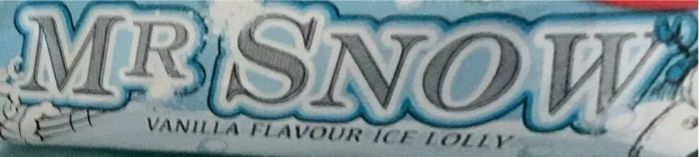 Mr Snow Vanilla Flavour Ice Lolly