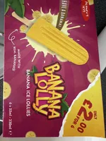 Banana Ice lolly