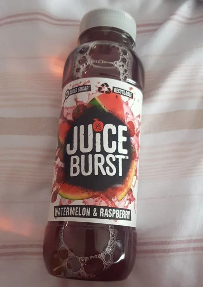 Juice burst watermelon and raspberry