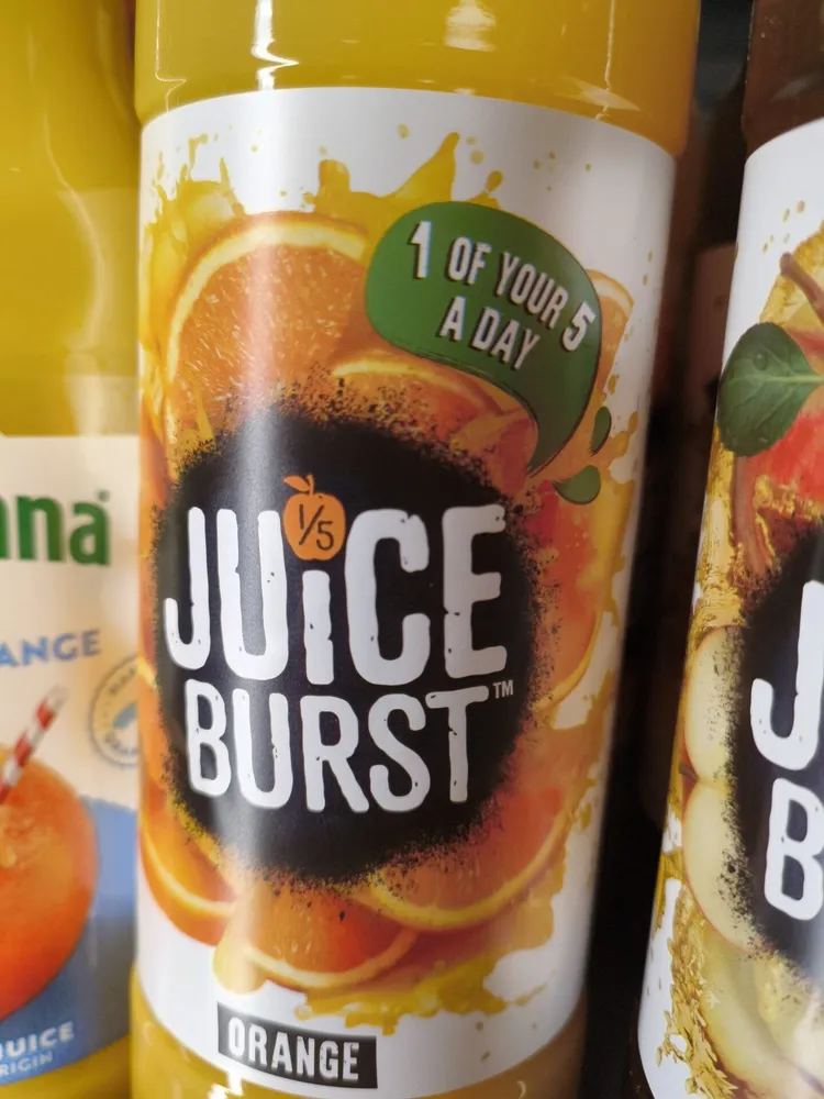 Juice burst orange