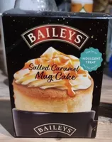 Salted caramel mug cake