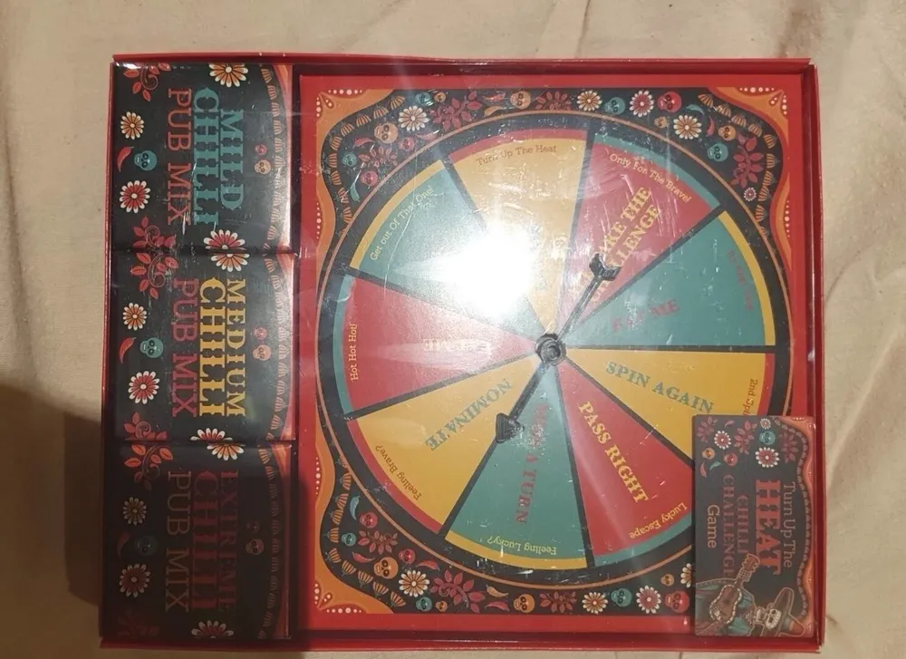 Turn up the heat chilli heat challenge game