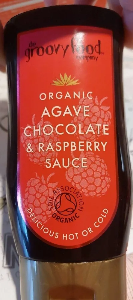 Agave chocolate and Raspberry sauce