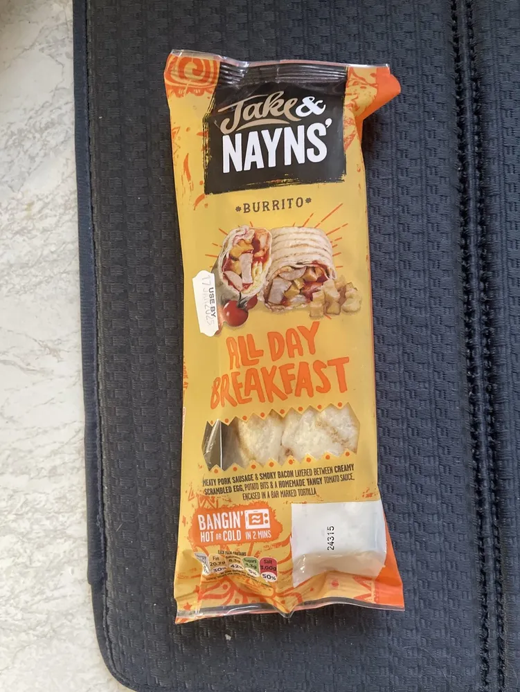 All Day Breakfast Burrito