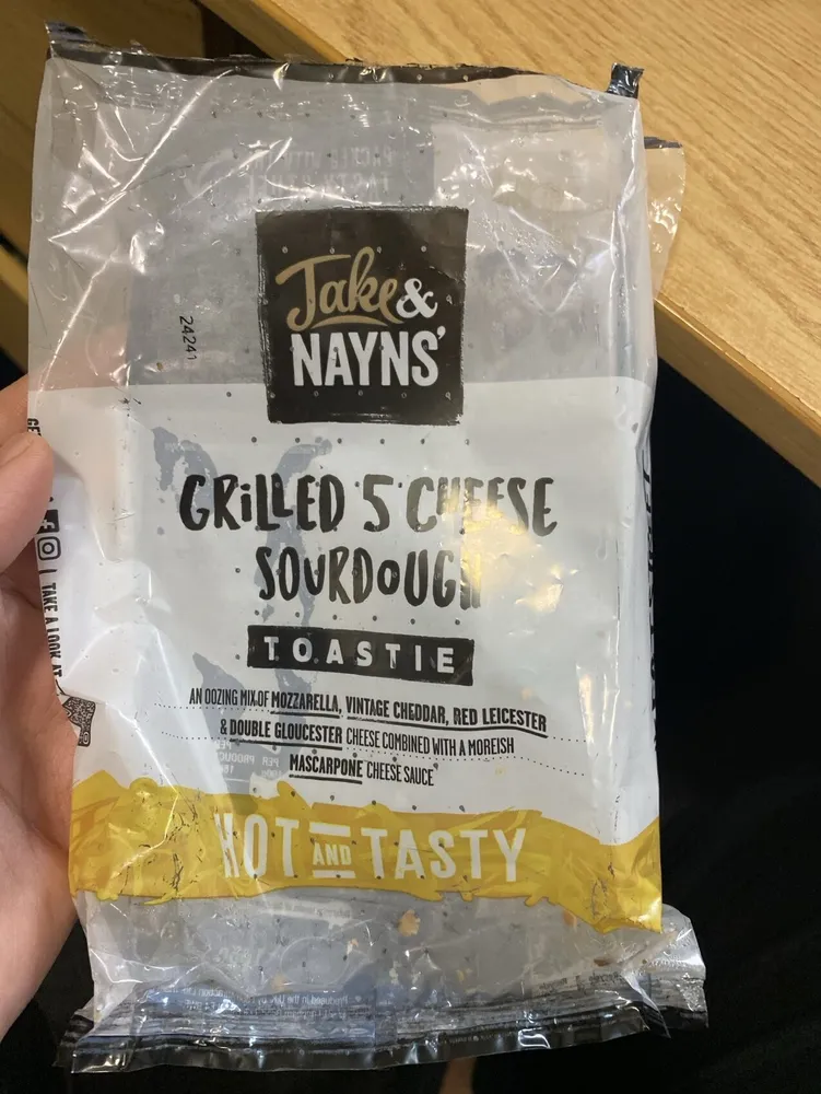 Grilled 5 Cheese Sourdough Toastie