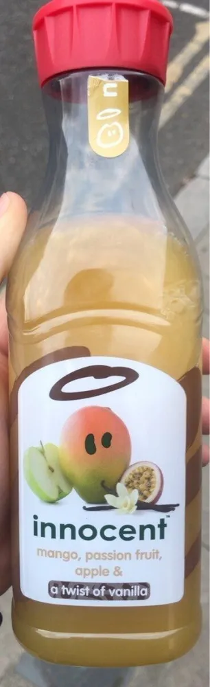 Innocent Mango, passion fruit, apple & a twist of vanilla