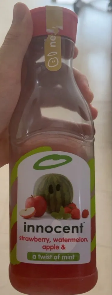 Strawberry, watermelon, apple & a twist of mint