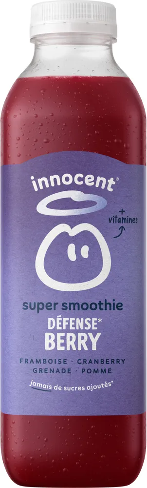 innocent super smoothie défense berry