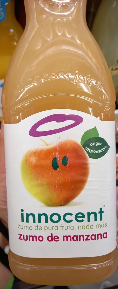 zumo de manzana