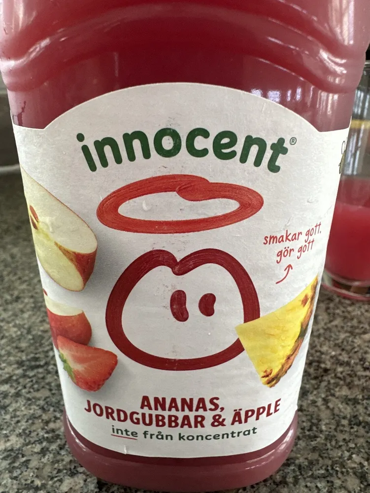 Ananas, Jordgubbar & Äpple
