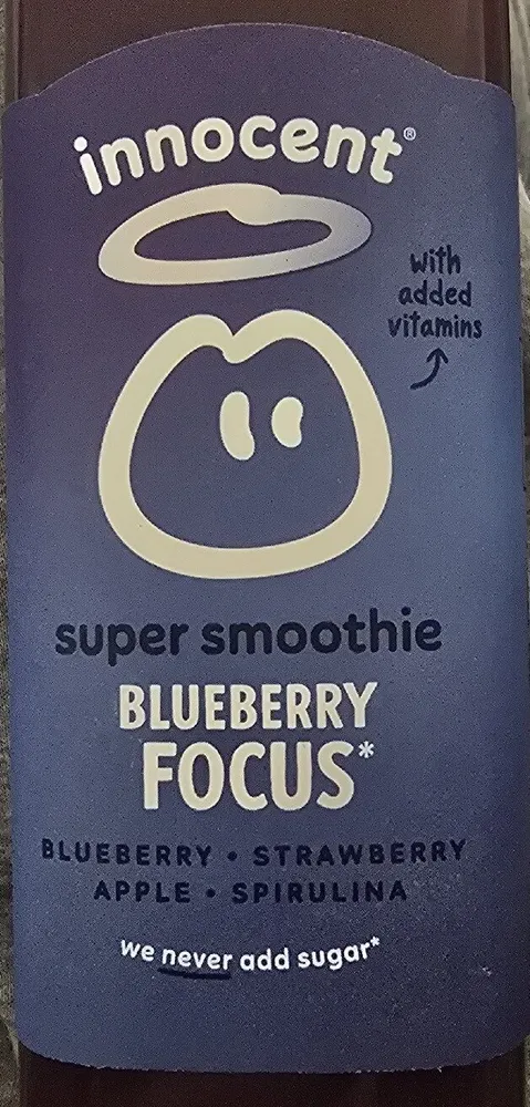super smoothie BLUEBERRY FOCUS
