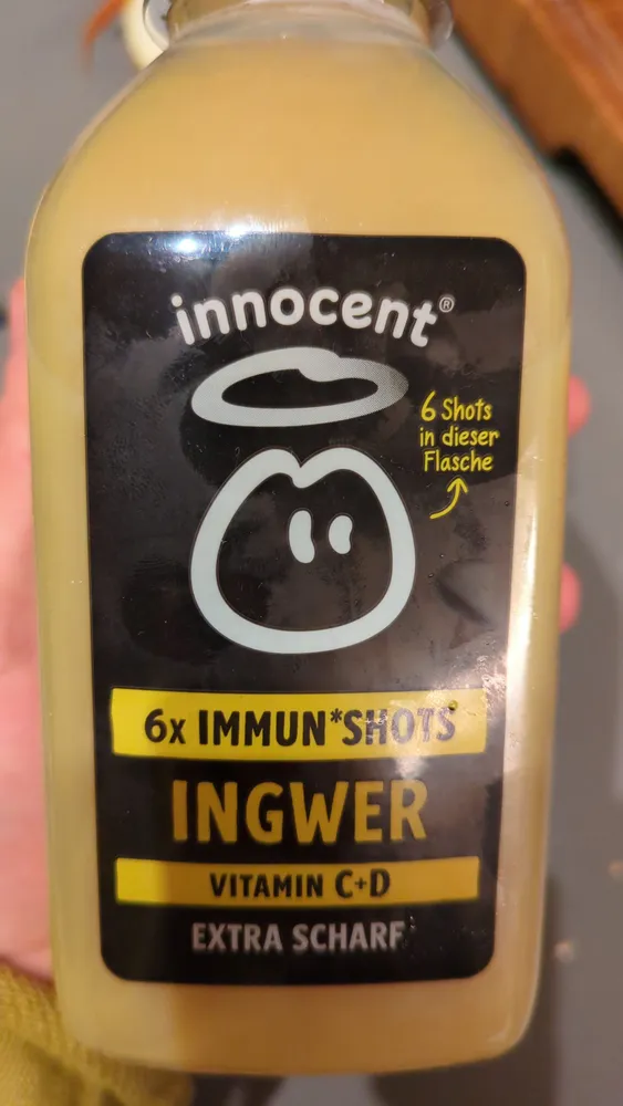 Ingwer shot