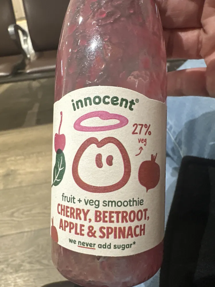 Cherry, Beetroot, Apple & Spinach Smoothie