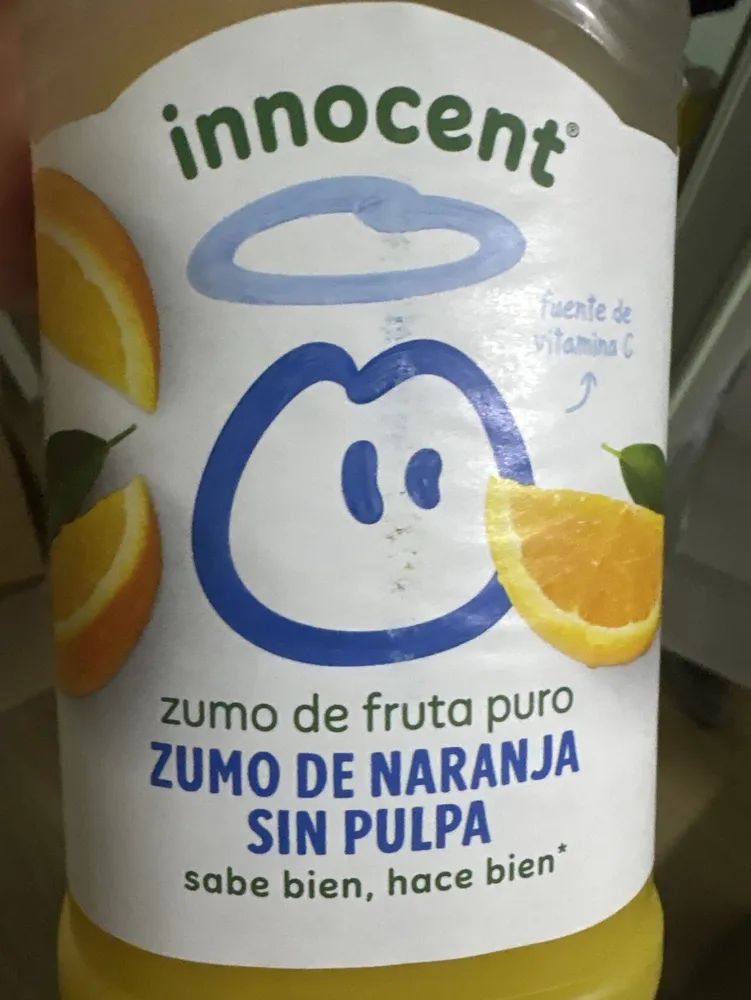 Zumo De Naranja Sin Pulpa