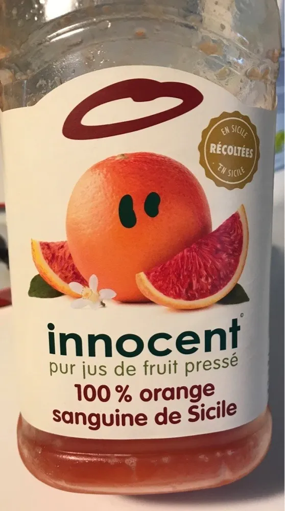 100% orange sanguine de Sicile