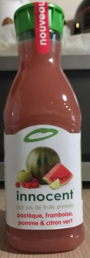 pastèque, framboise, pomme & citron vert