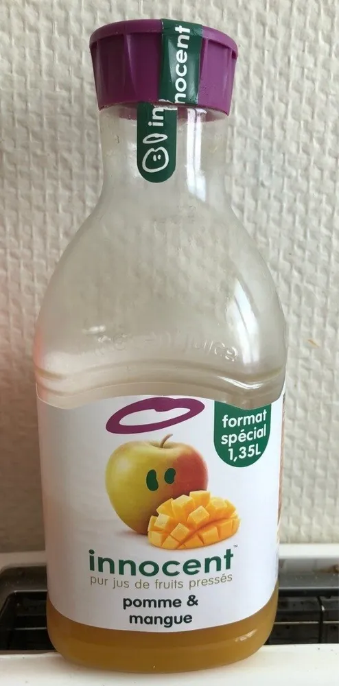 Pur jus de fruits pressés Pomme Et Mangue
