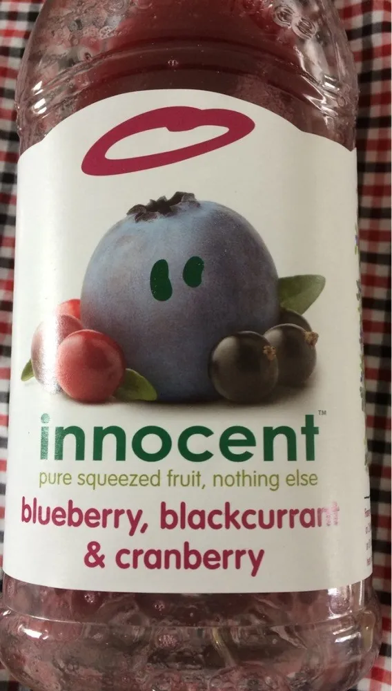 Innocent Blueberry, blackcurrant & Cranberry