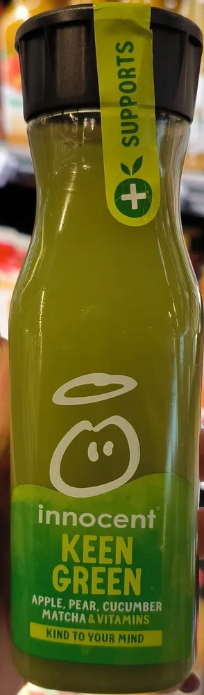 Apple, pear, cucumber, matcha