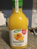 Jus d’orange avec pulpe