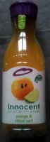 Pur Jus de fruits pressés orange & citron vert