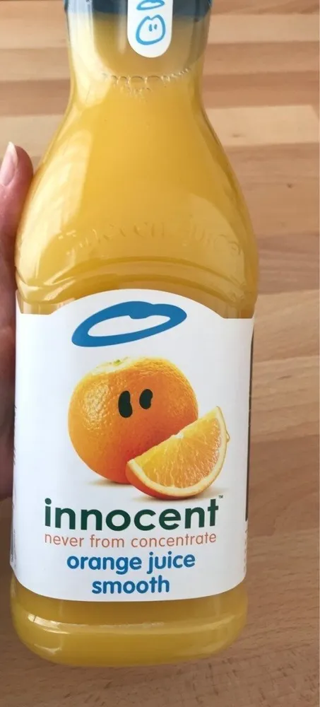 Orange juice smooth