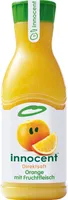 Orange mit Fruchtfleisch