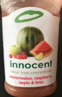 watermelon, raspberry, apple & lime