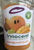 Orange Tutti frutti