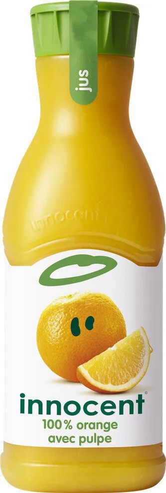Jus d'orange avec pulpe