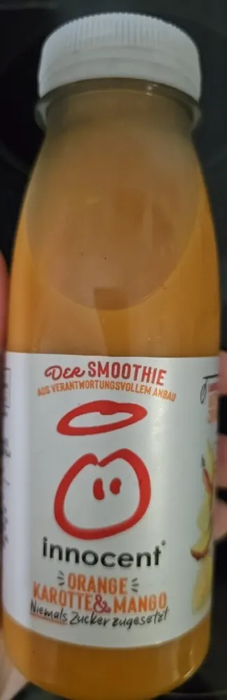 Smoothie Orange, Karotte, Mango