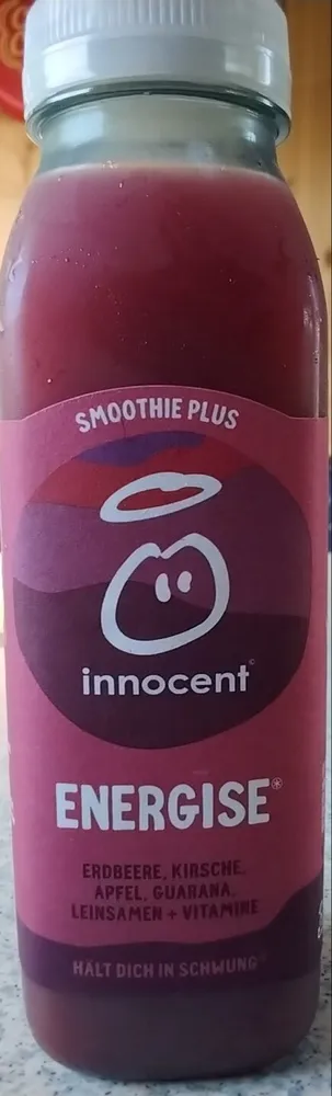 Energise Erdbeere, Kirsche, Apfel, Guarana, Leinsamen + Vitamine