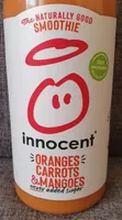 Oranges, carrots & mangoes smoothie