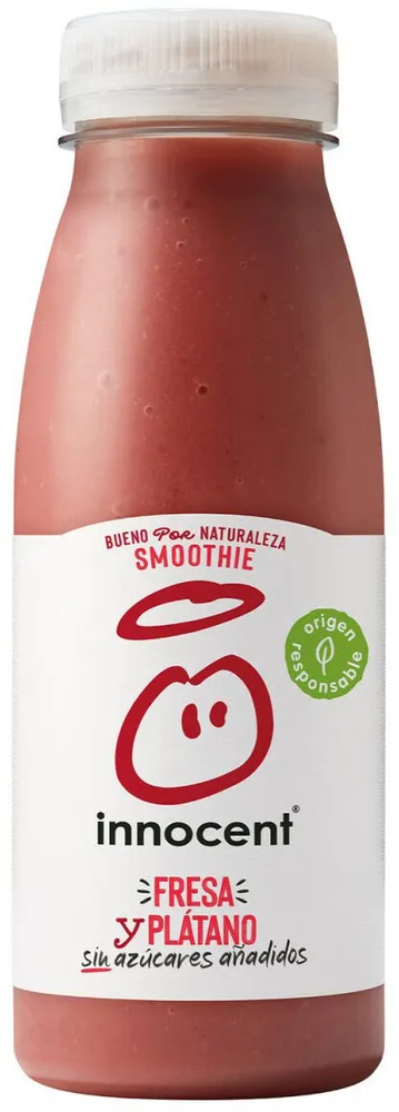 Smoothie fresa y plátano