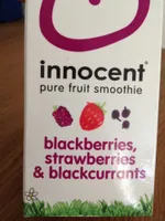 Pure Fruit Smoothie Blackberries, strawberries & blackcurrants