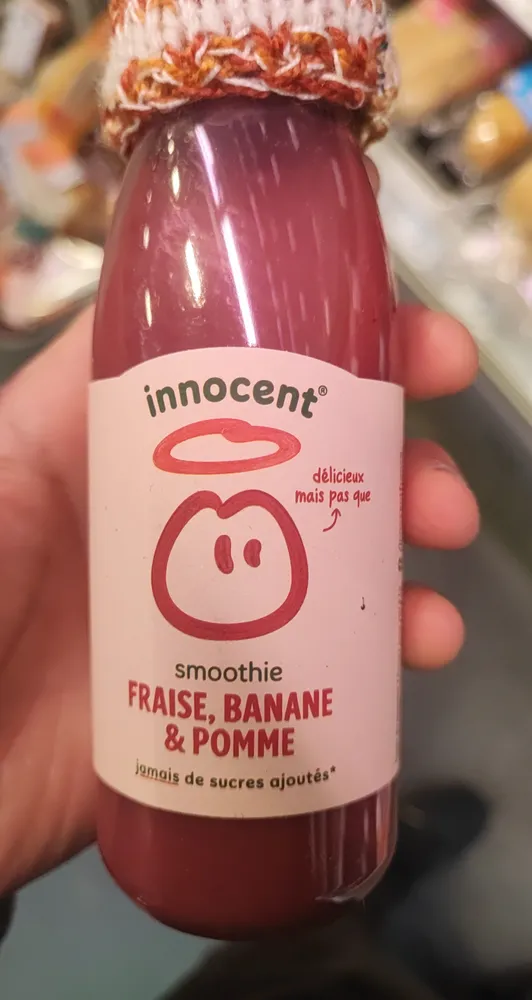 Innocent smoothie fraise & banane 250ml
