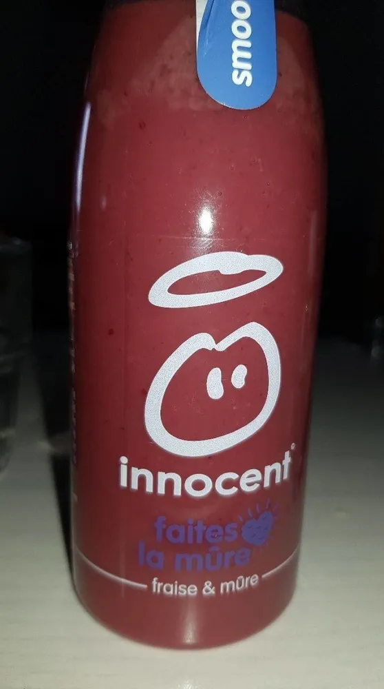 Smoothie pur fruits Fraise & Mûre
