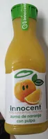 Zumo de naranja con pulpa