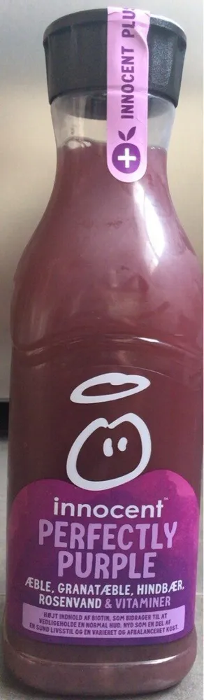 Jus de fruit : la vue en mauve