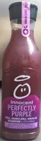 Jus de fruit : la vue en mauve