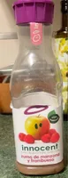 Zumo de manzana y frambuesa