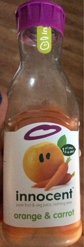 Orange and carrot juice