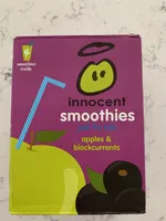 kids smoothie apples & blackcurrants 4 x
