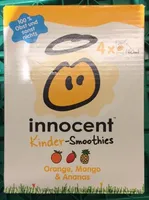 Kinder-smoothies Orange, Mango & Ananas