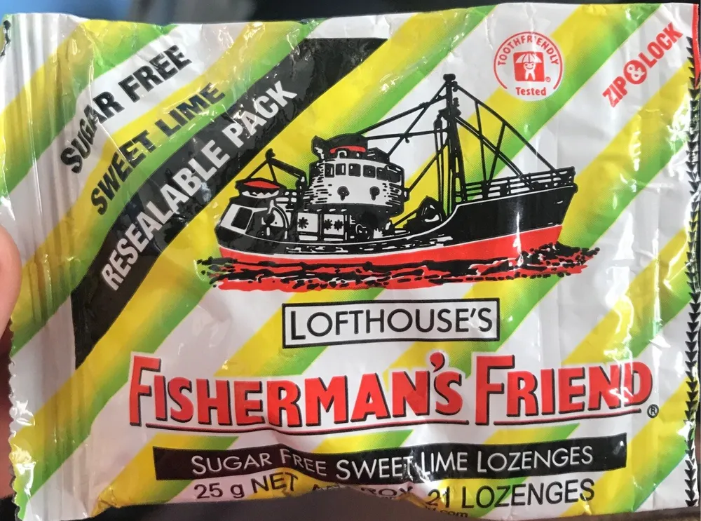Sugar free sweet lime lozenges