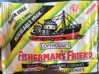 Sugar free sweet lime lozenges