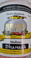 Means restaurant style curry sauces