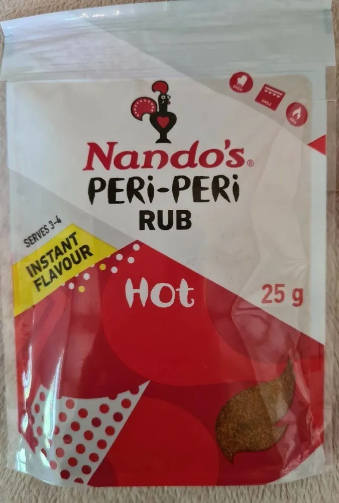 Peri peri rub hot