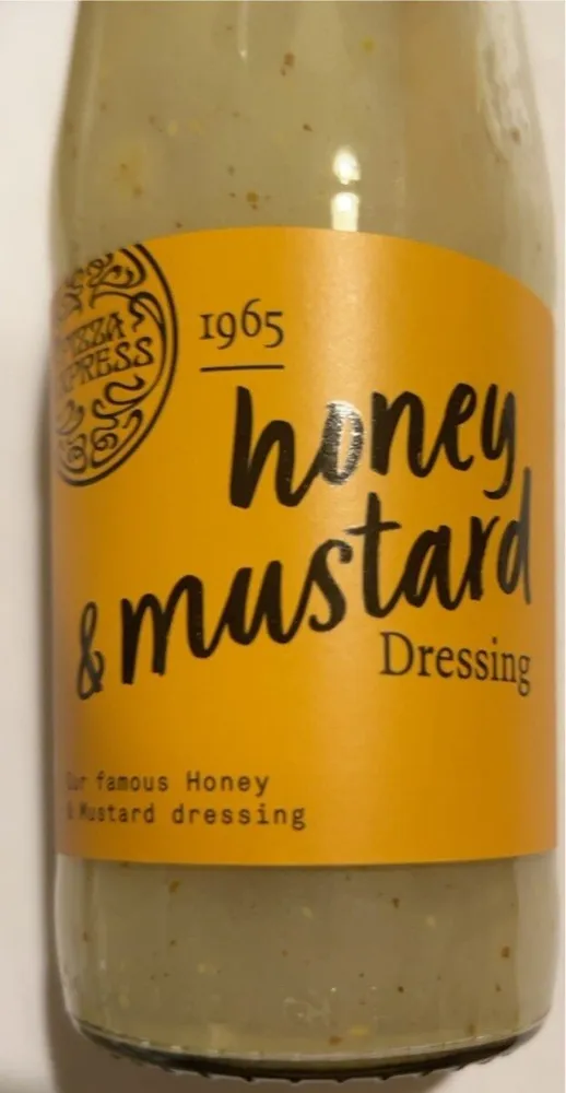 honey & mustard DRESSING