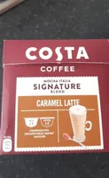 Costa coffee caramel latte
